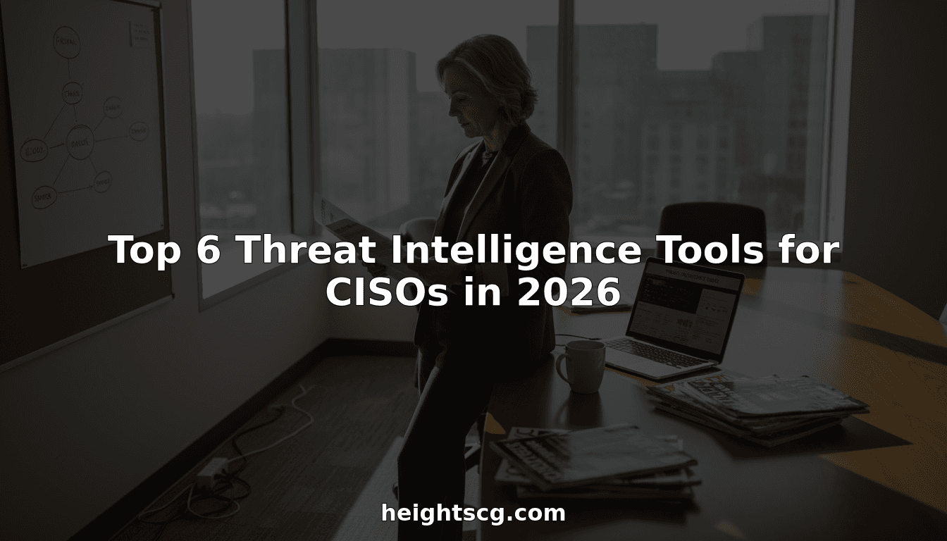 Top 6 Threat Intelligence Tools for CISOs in 2026