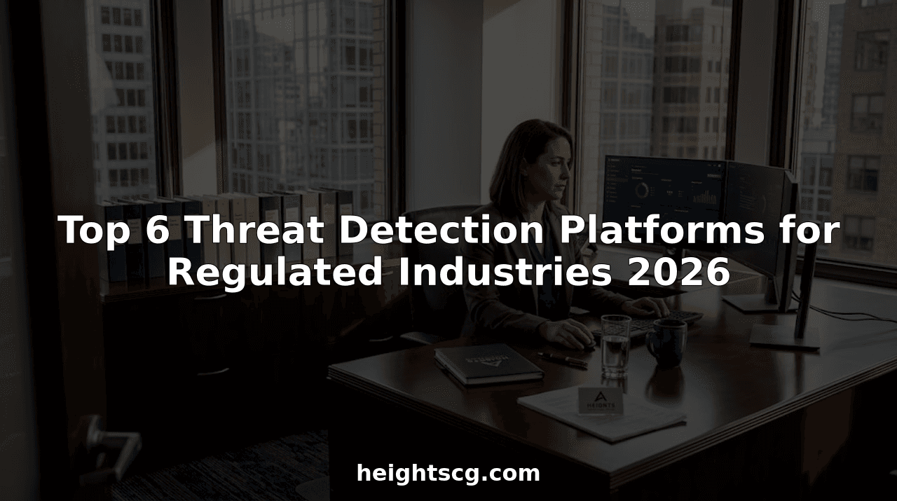 Top 6 Threat Detection Platforms for Regulated Industries 2026