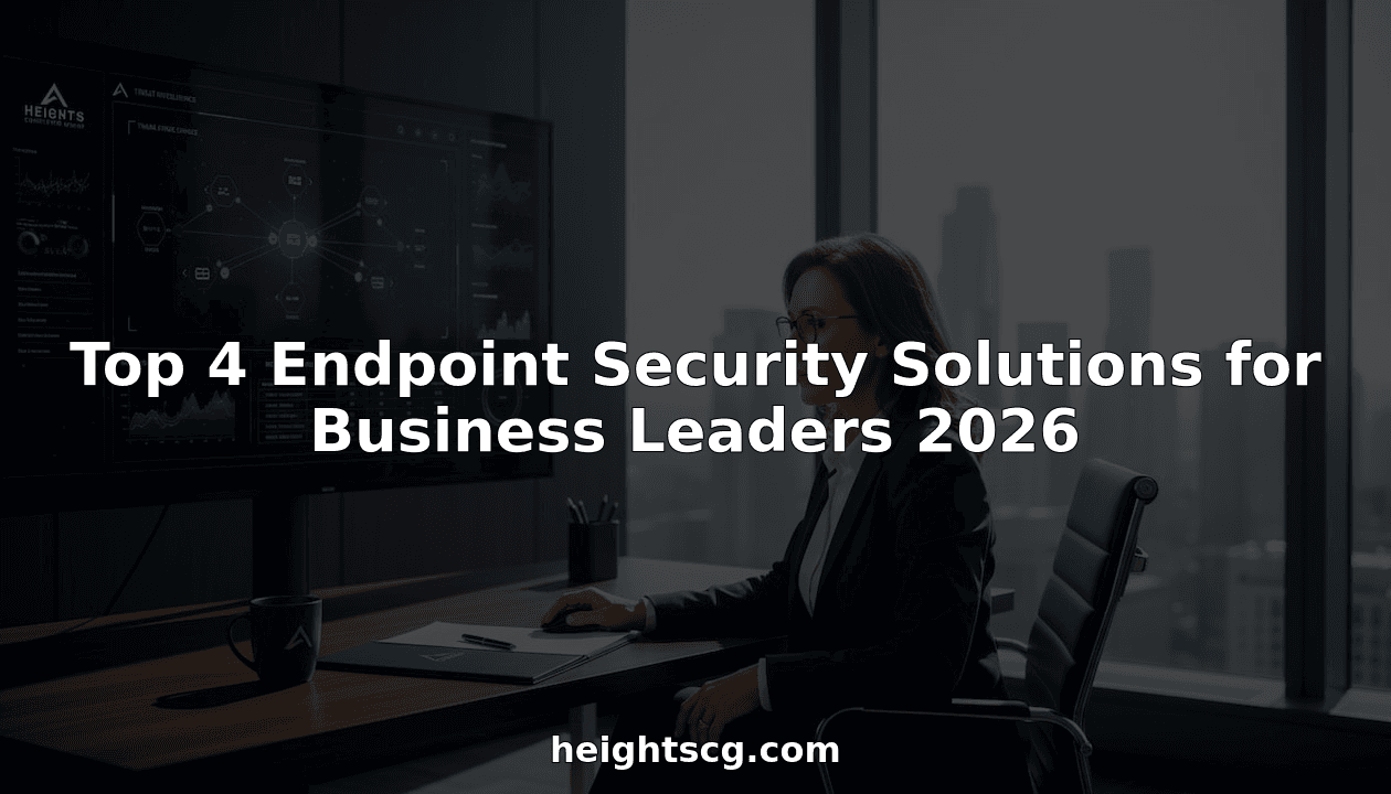 Top 4 Endpoint Security Solutions for Business Leaders 2026