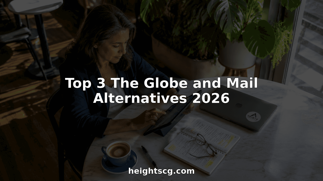 Top 3 The Globe and Mail Alternatives 2026