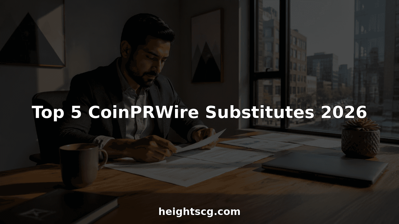 Top 5 CoinPRWire Substitutes 2026